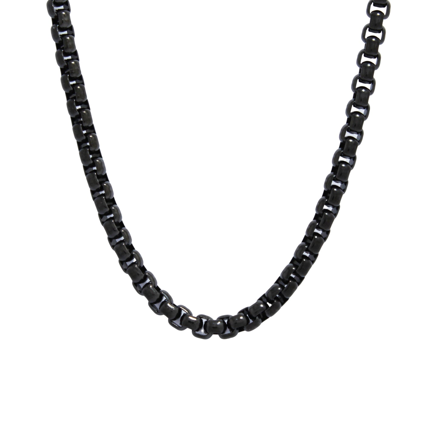 Box Chain (Black) 5 mm