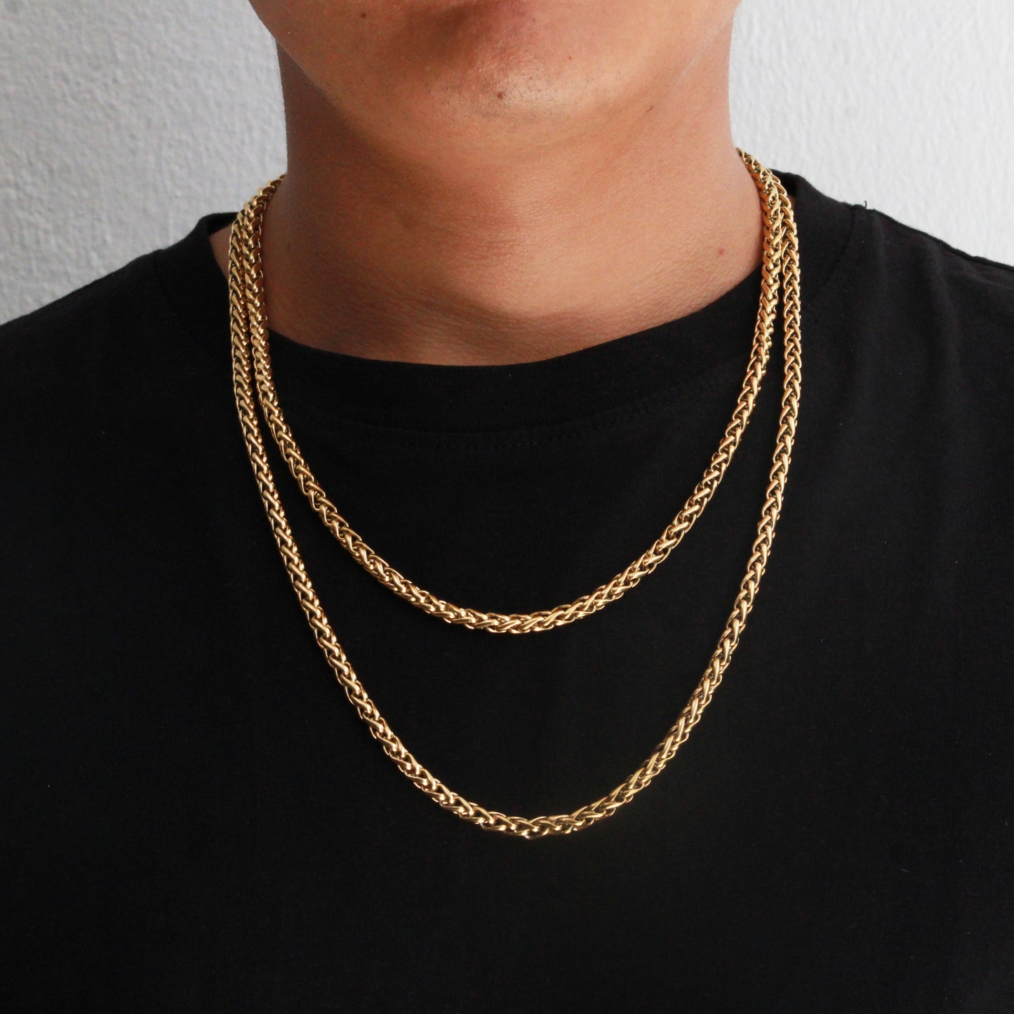 Wheat Chain (Gold) 5 mm