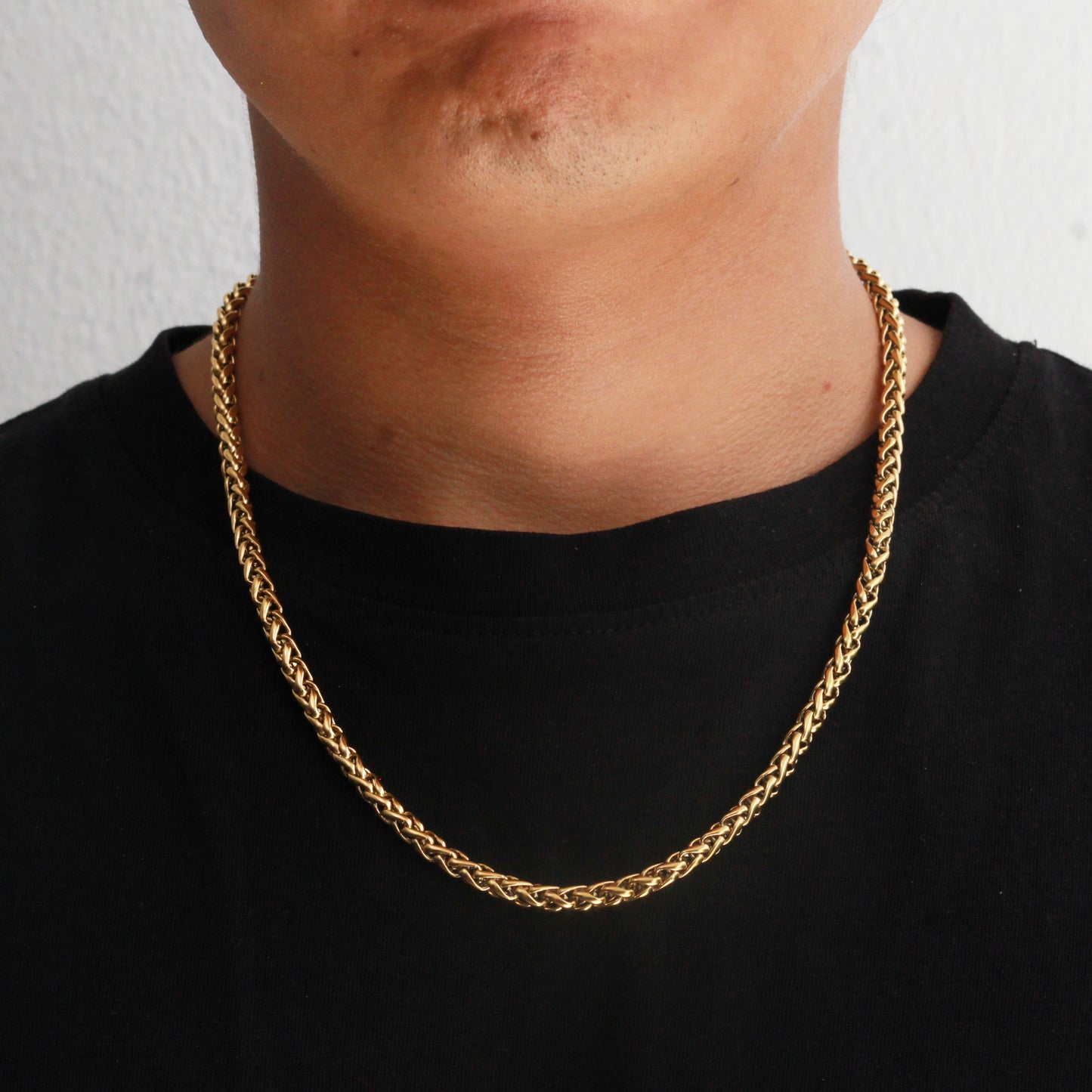 Wheat Chain (Gold) 5 mm