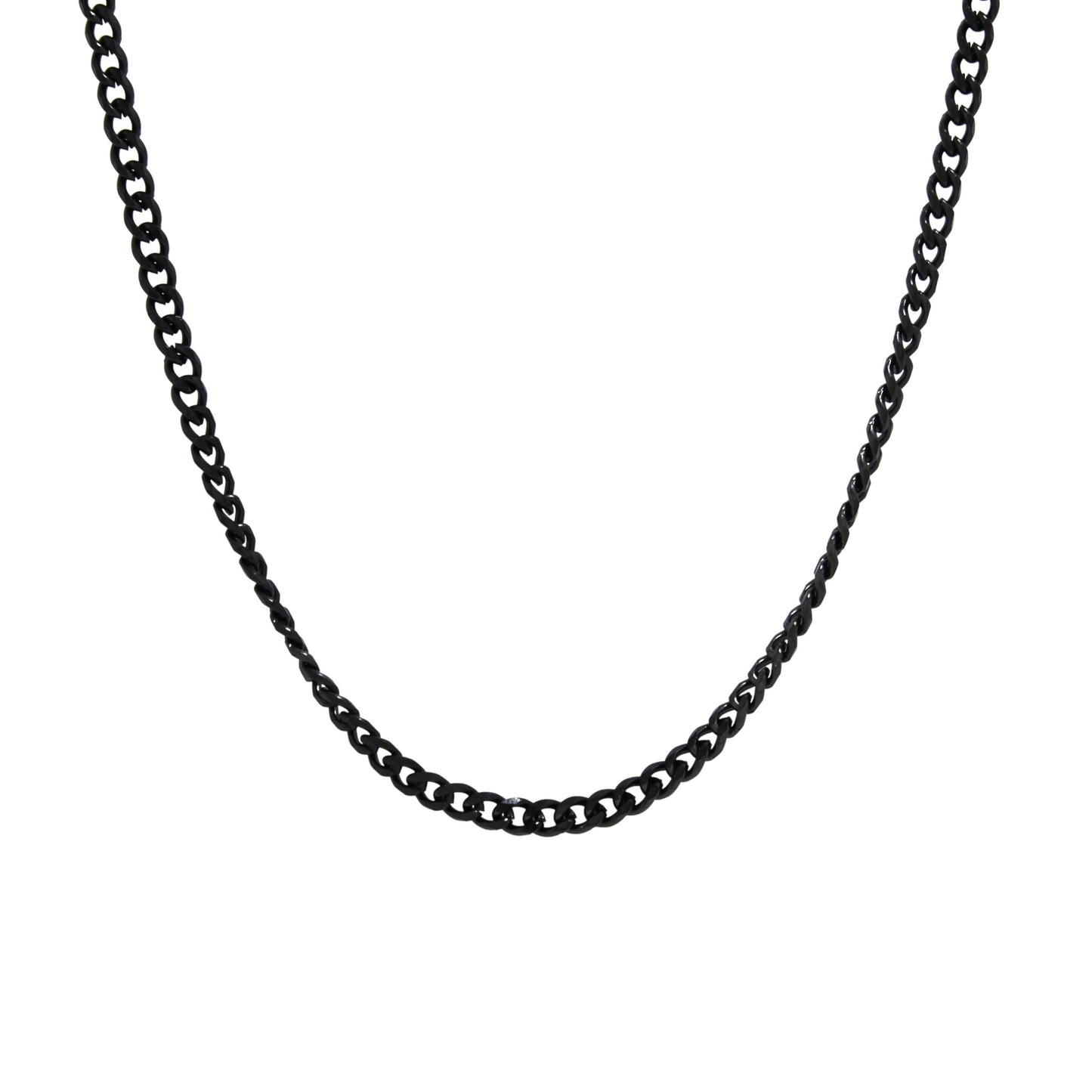 Cuban Chain (Black) 3 mm