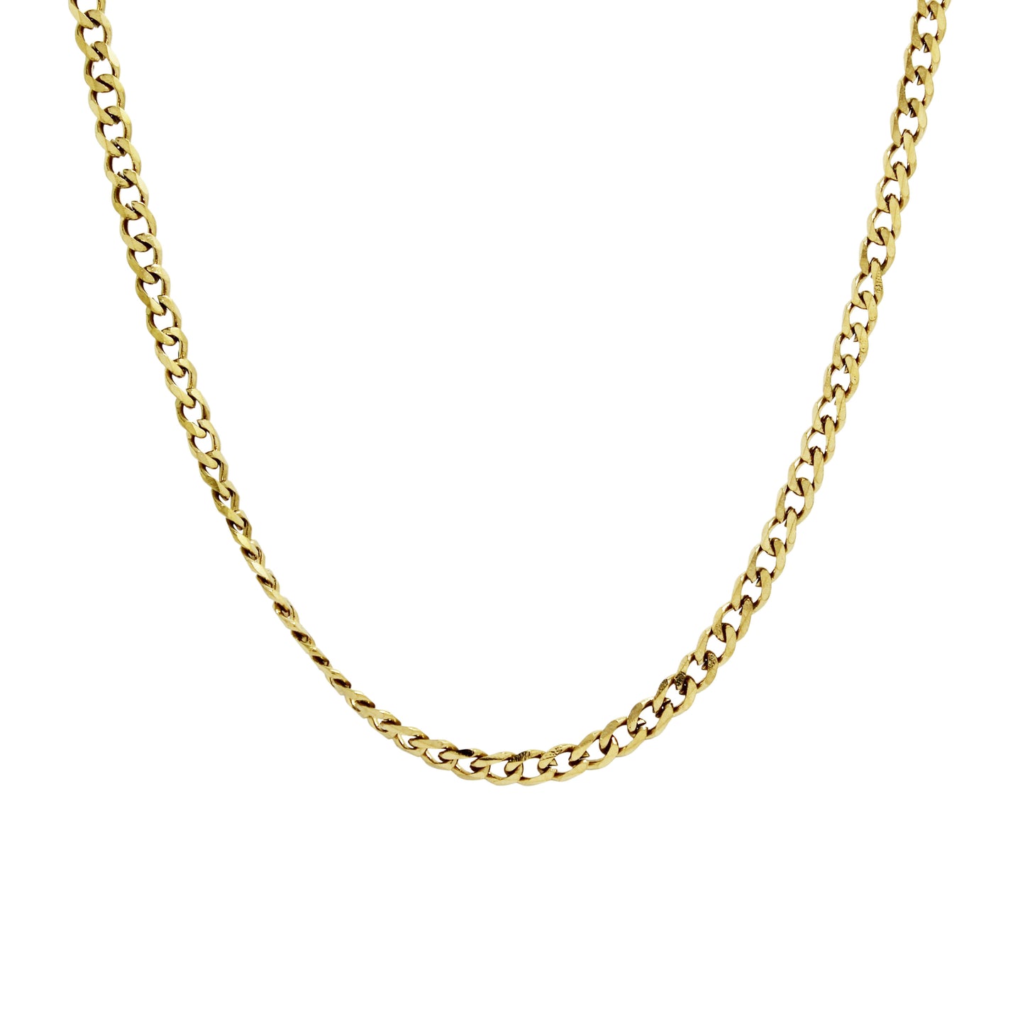 Cuban Chain (Gold) 3 mm