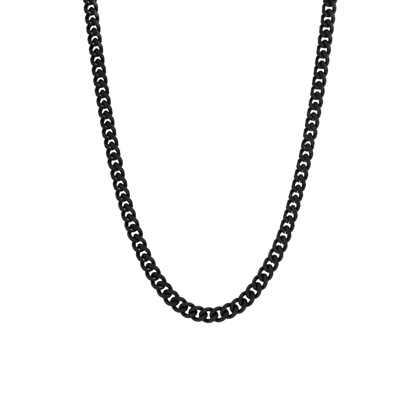 Cuban Chain (Black) 5 mm