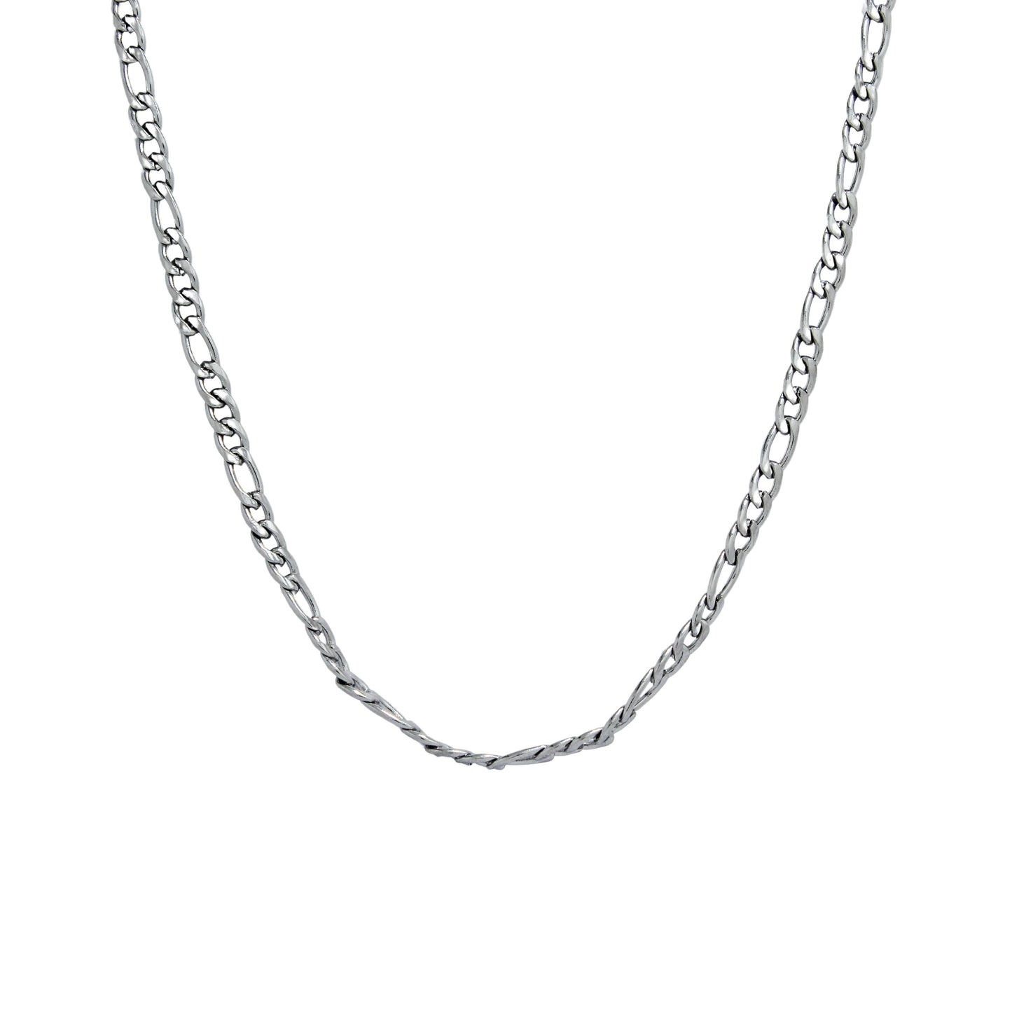 Figaro Chain (Silver) 3 mm