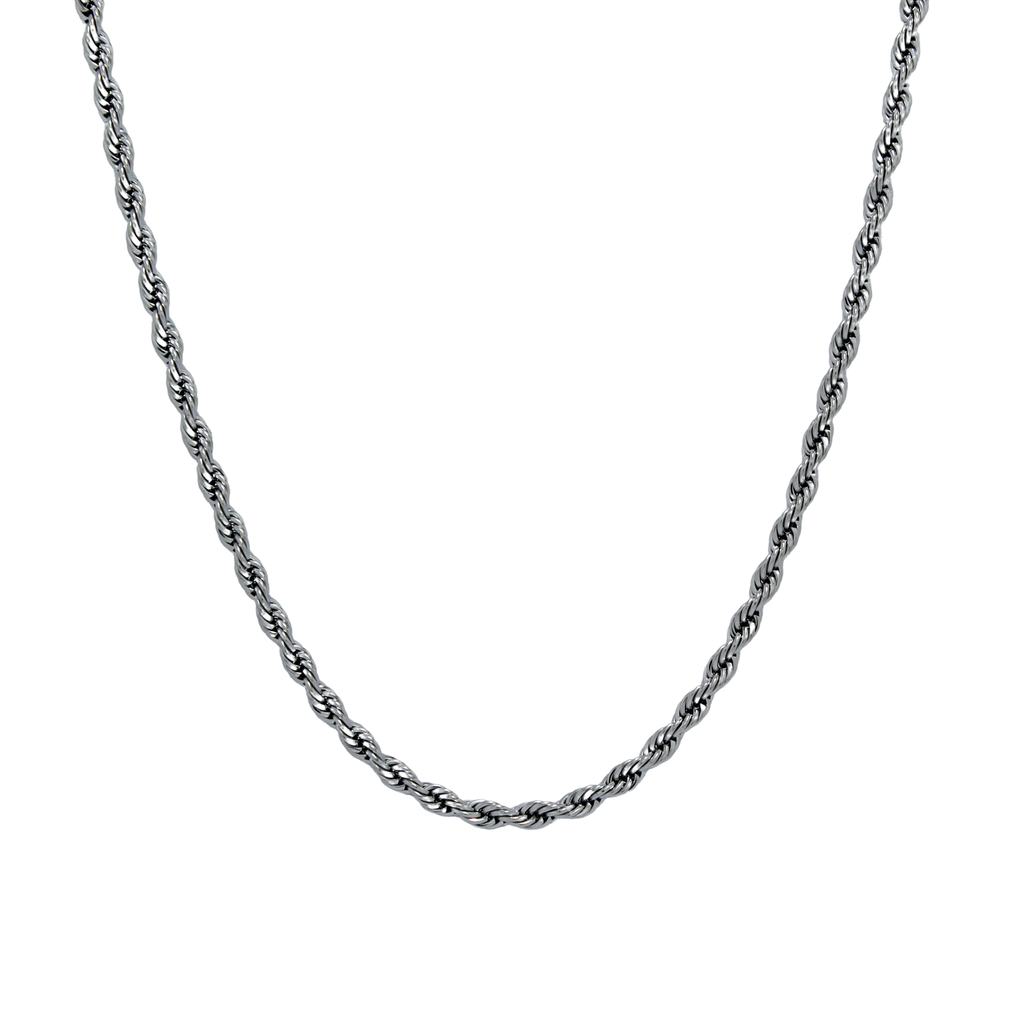 Rope Chain (Silver) 2 mm
