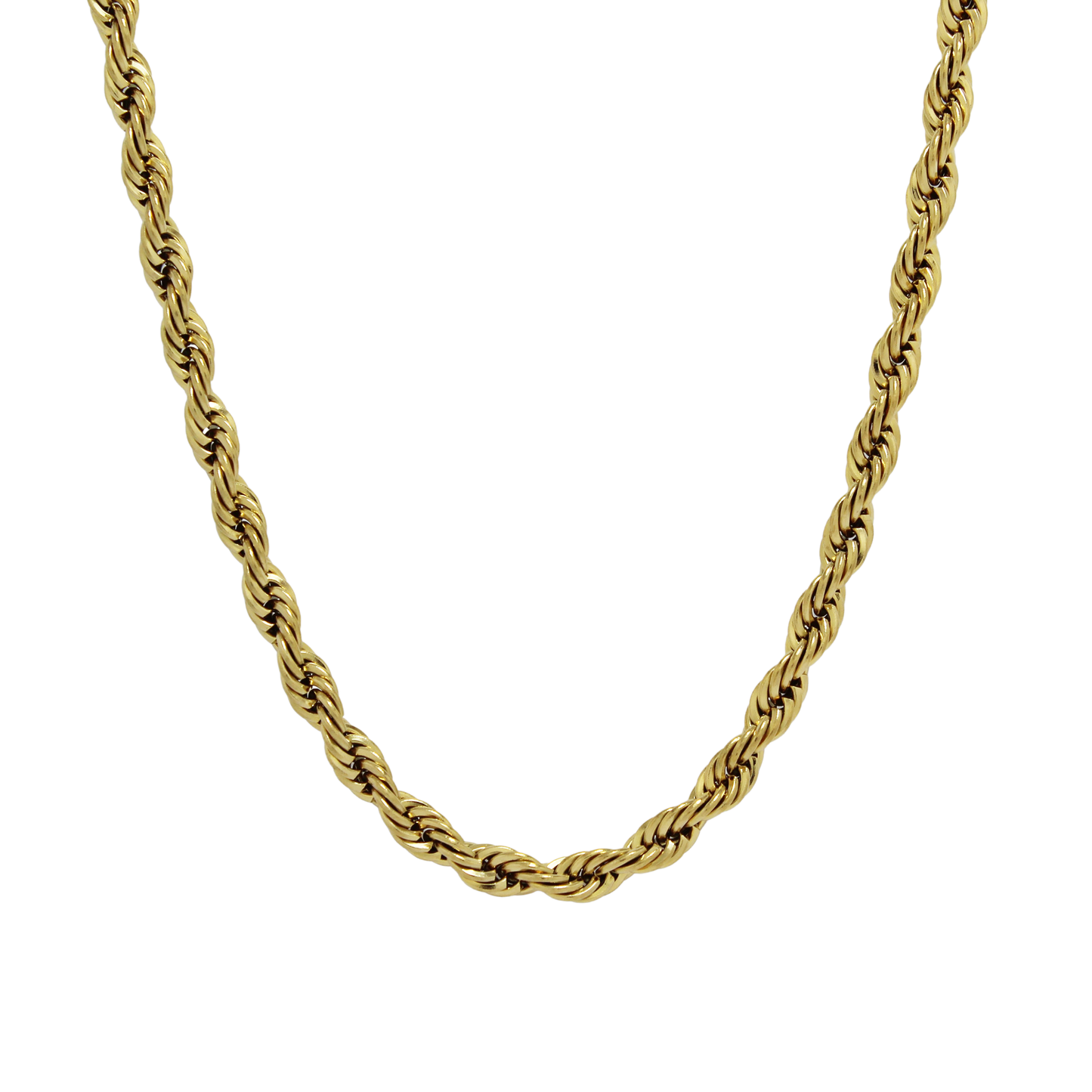 Rope Chain (Gold) 4 mm