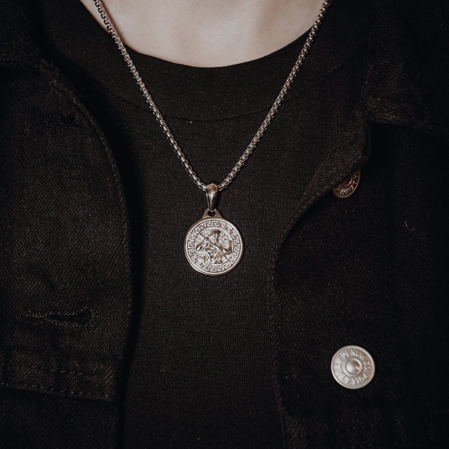 Zeus Silver Pendant