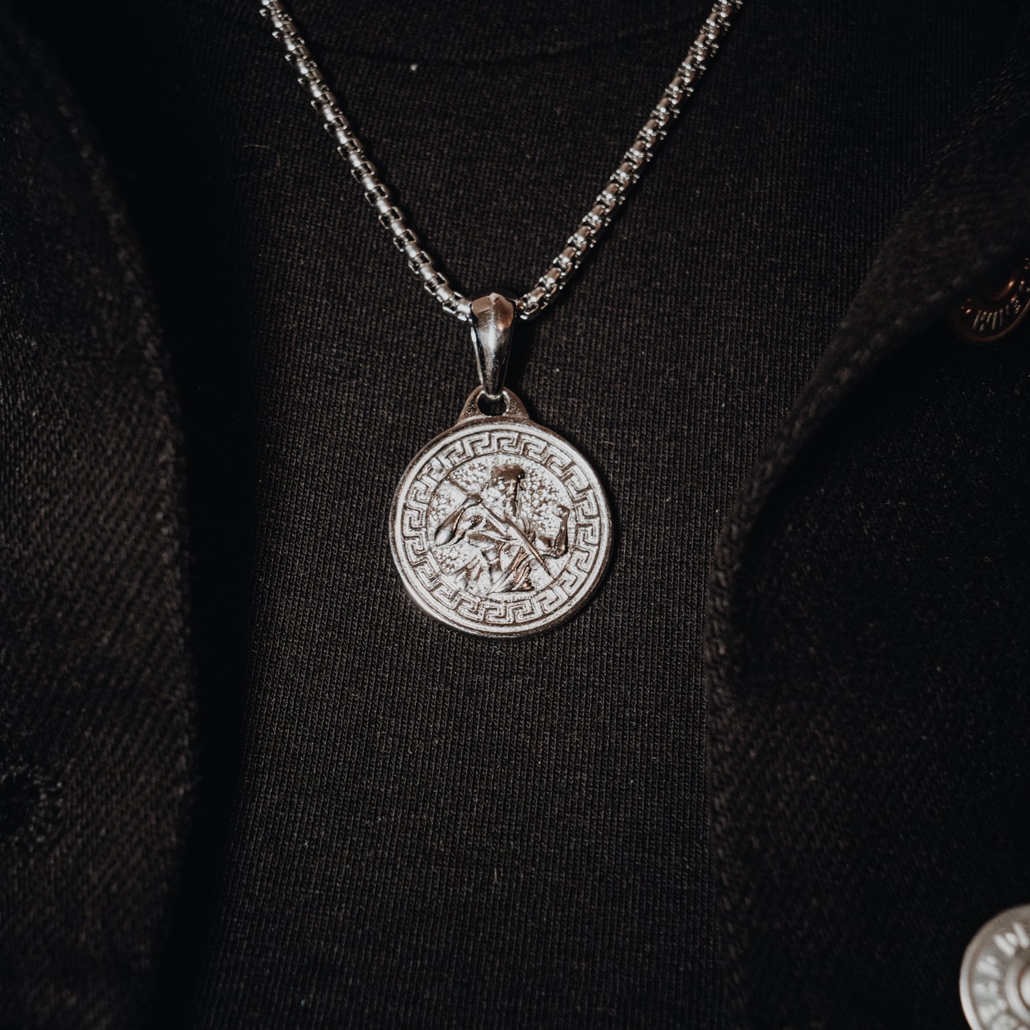 Zeus Silver Pendant