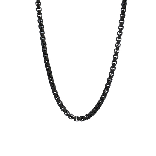 Box Chain (Black) 5 mm