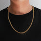 Cuban Chain (Gold) 5 mm