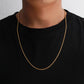 Rope Chain (Gold) 2 mm