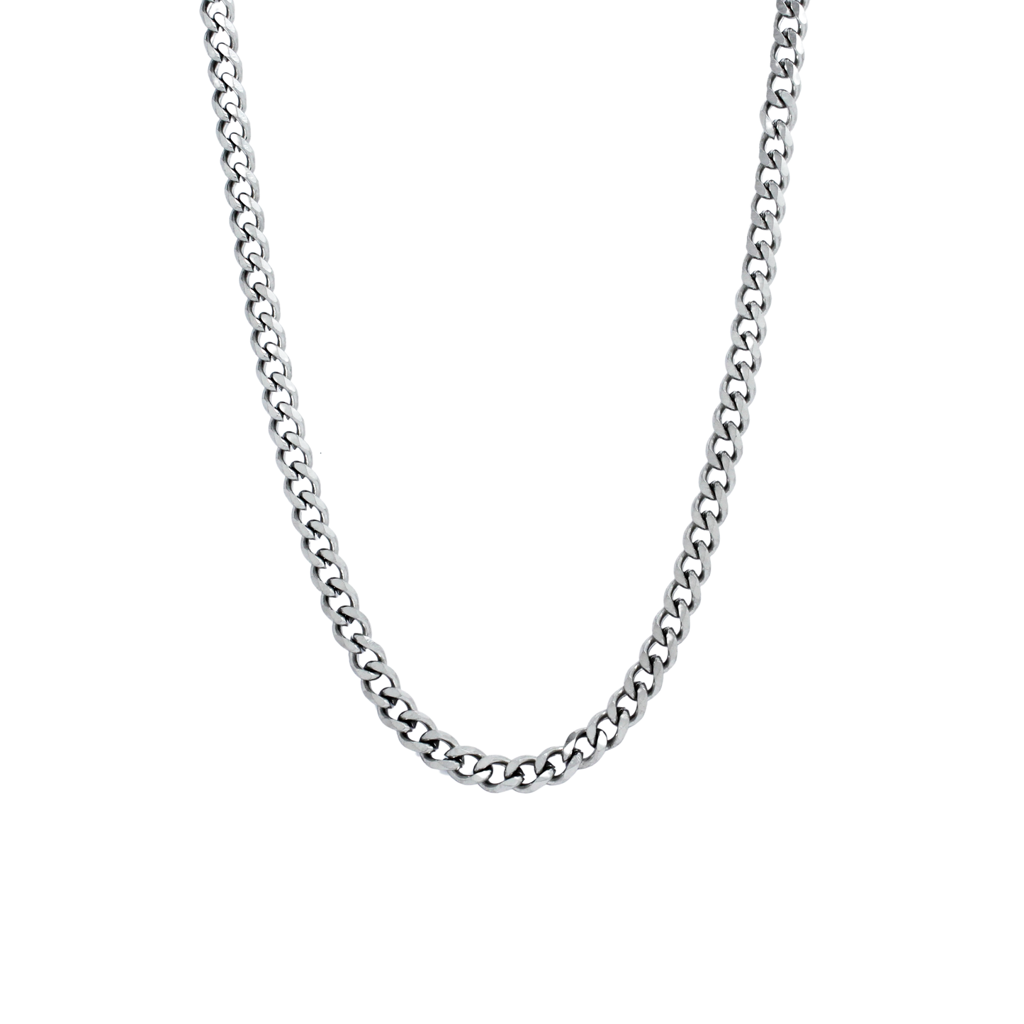 Cuban Chain (Silver) 5 mm