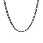 Figaro Chain (Black) 3 mm