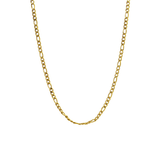 Figaro Chain (Gold) 3 mm