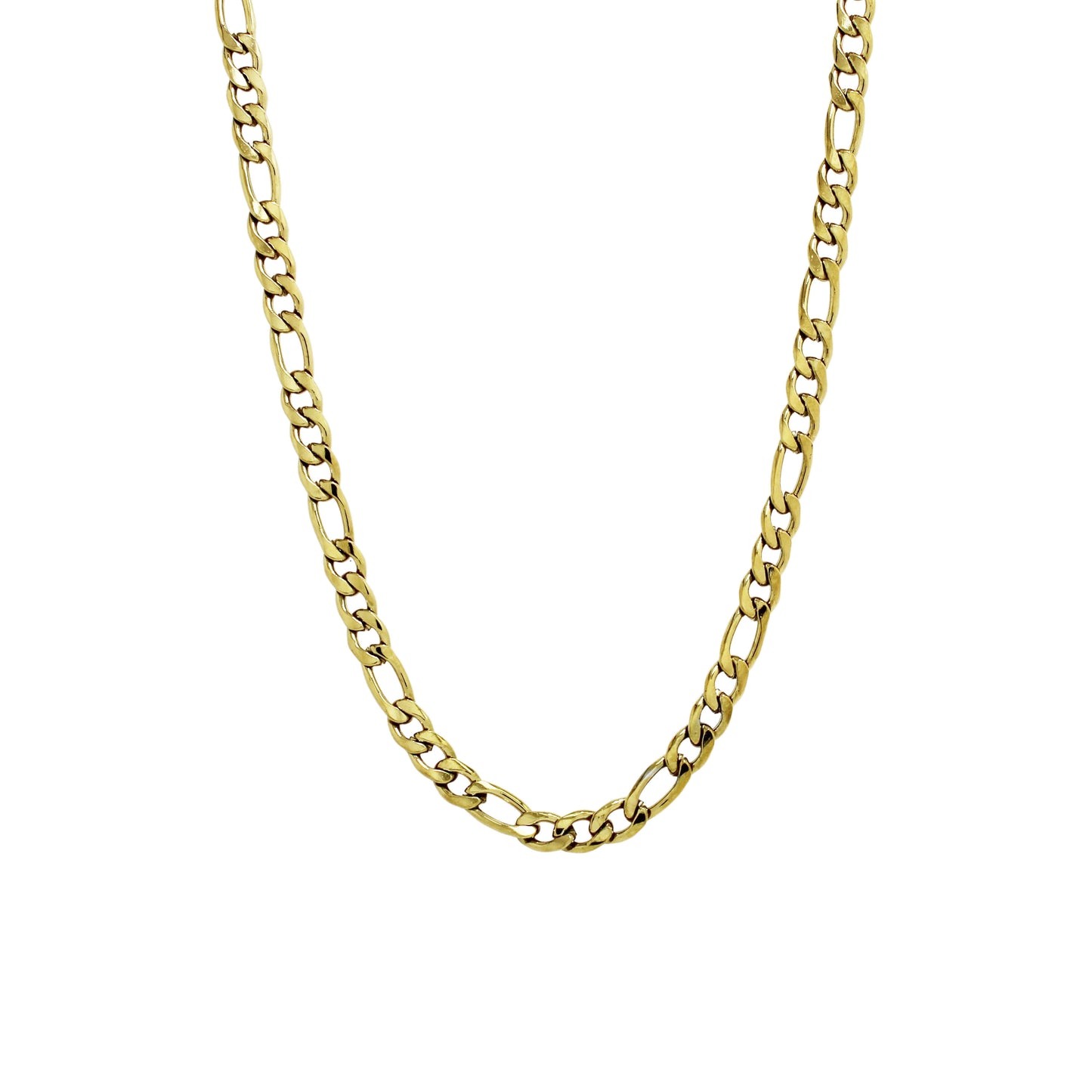 Figaro Chain (Gold) 5 mm