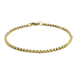 Box Bracelet (Gold) 3 mm