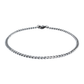 Cuban Bracelet (Silver) 3 mm