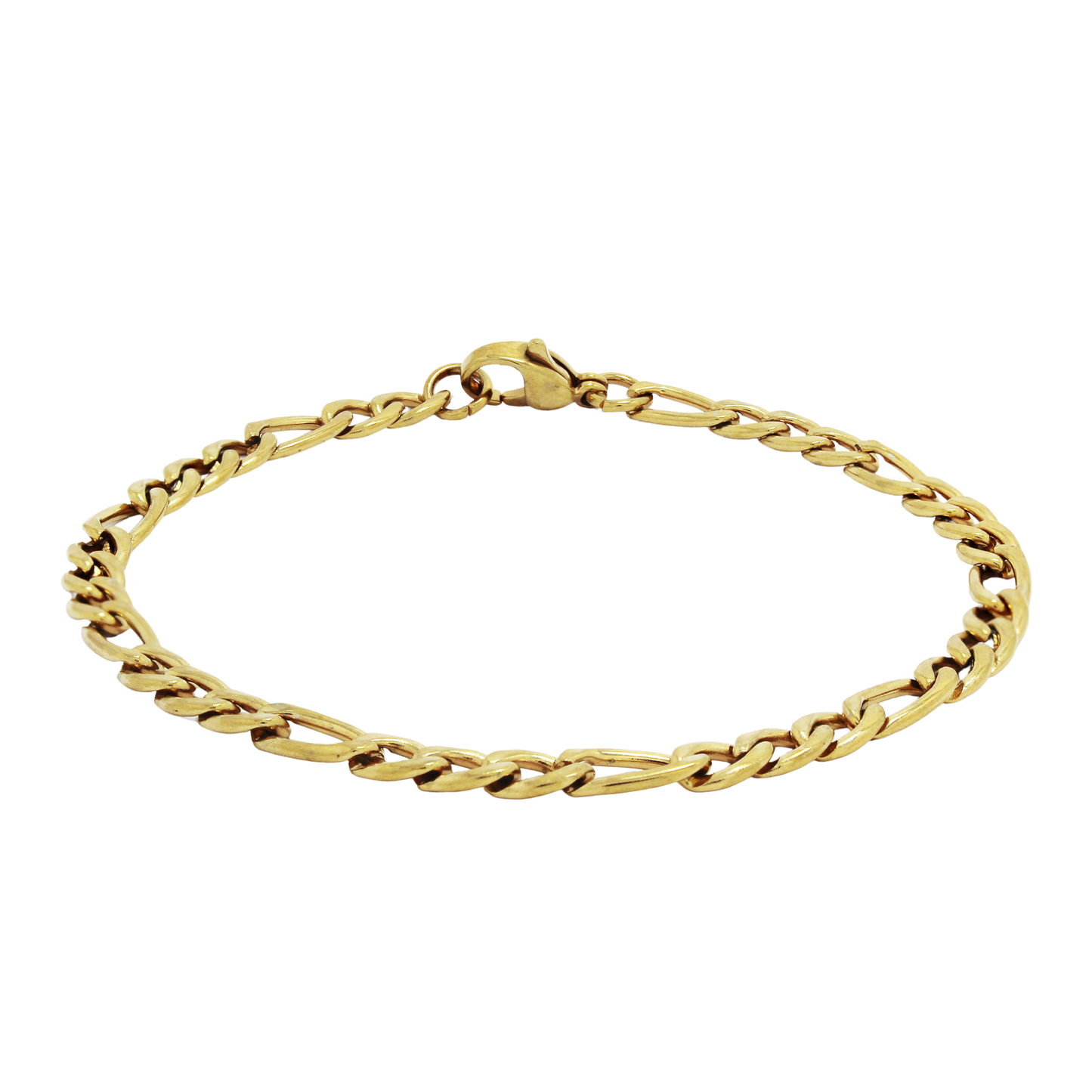 Figaro Bracelet (Gold) 5 mm