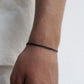 Cuban Bracelet (Black) 3 mm