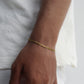 Cuban Bracelet (Gold) 3 mm