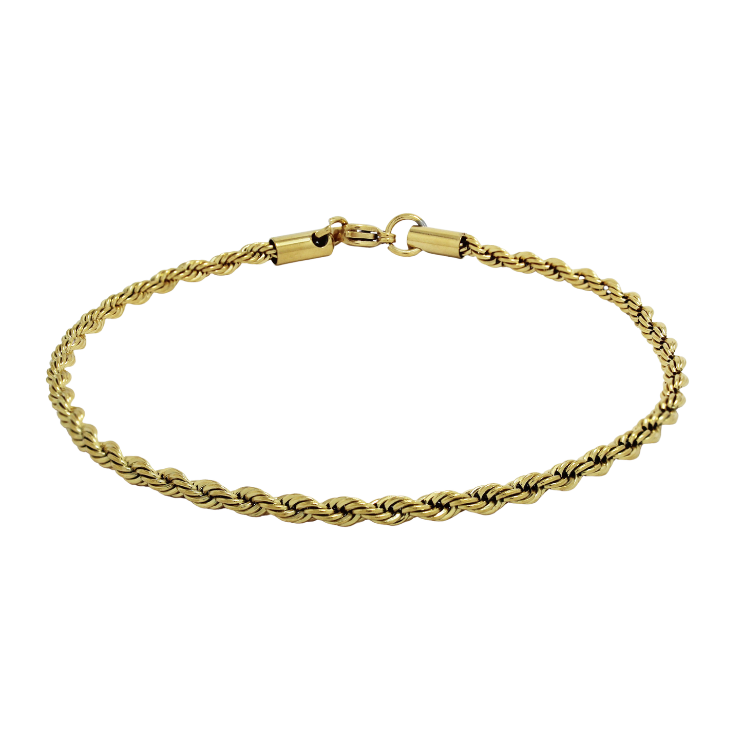 Rope Bracelet (Gold) 3 mm