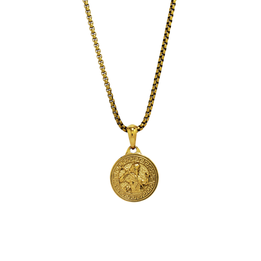 Zeus Gold Pendant