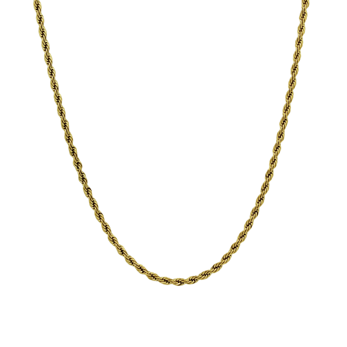 Rope Chain (Gold) 2 mm