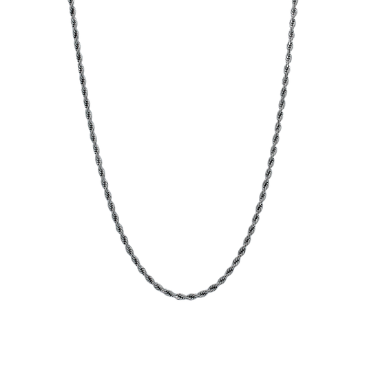 Rope Chain (Silver) 2 mm