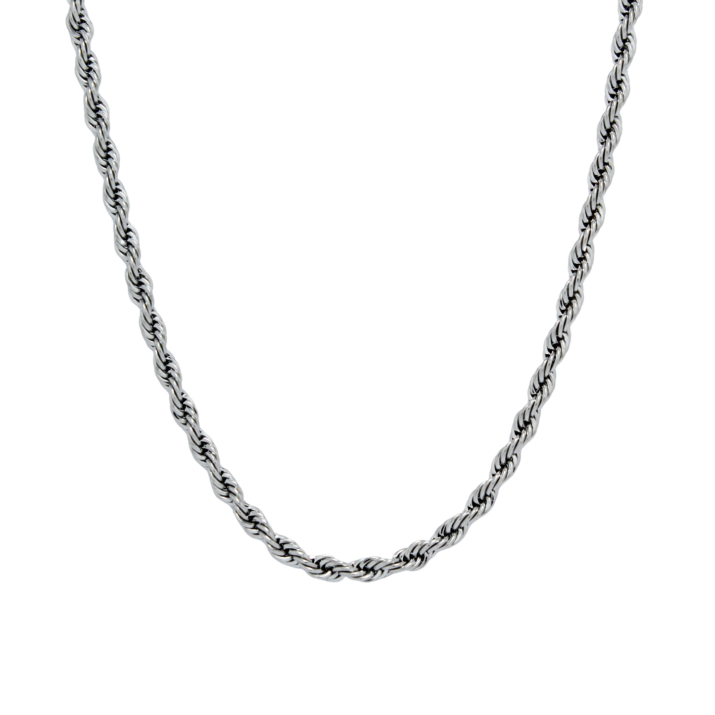 Rope Chain (Silver) 3 mm