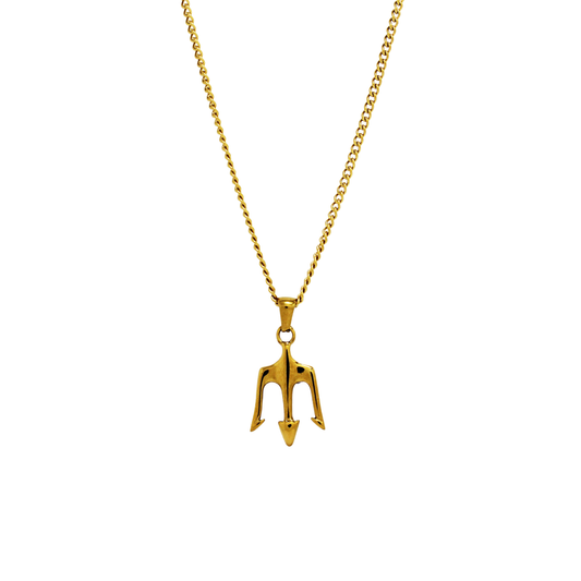 Trident Gold Pendant