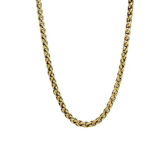 Wheat Chain (Gold) 5 mm