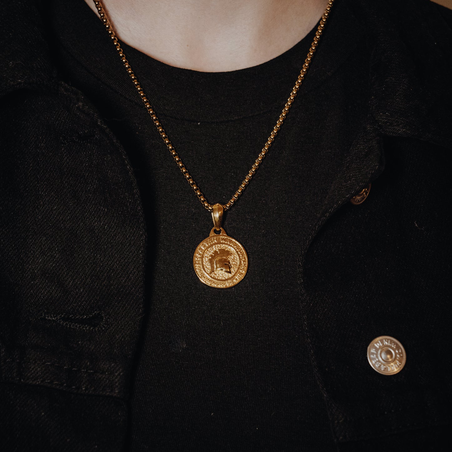 Spartan Gold Pendant